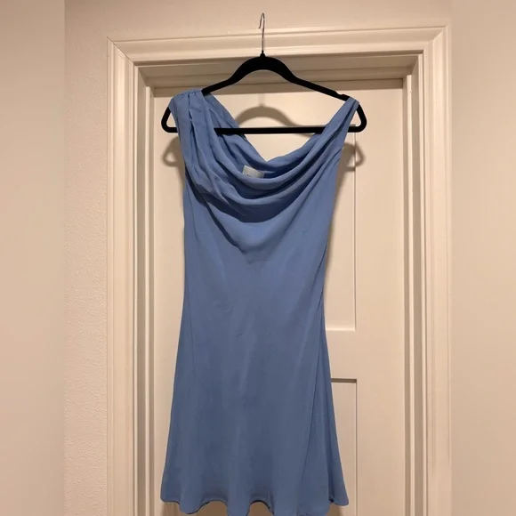 Reformation Kristine Dress - Azure 8 - Picture 4 of 6